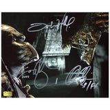 Alec Gillis, Tom Woodruff Jr. and Ian Whyte Autographed Face to Face 8x10 Photo