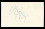 Kings Nate Archibald Authentic Signed 3x5 Index Card Autographed BAS #BT03525