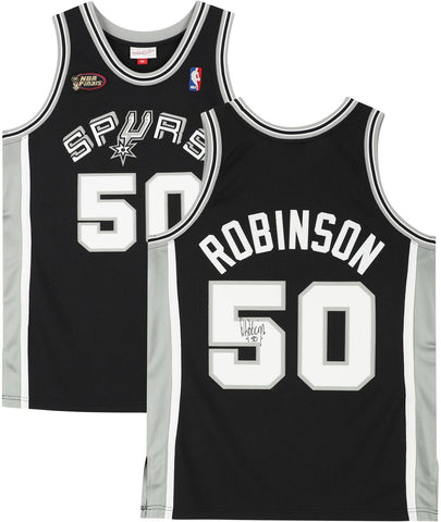 David Robinson San Antonio Spurs Signed Mitchell & Ness 1998-99 Authentic Jersey