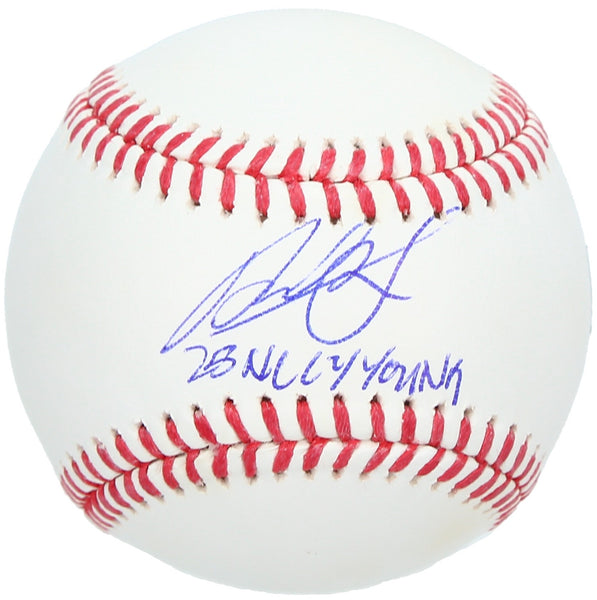 Paul Skenes Autographed Pirates "25 NL CY YOUNG" Official MLB Baseball Fanatics