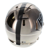 Ashton Jeanty Autographed Raiders Custom Spectra Chrome Authentic Helmet Beckett