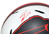 Stefon Diggs Autographed Buffalo Bills Authentic Lunar Speed Helmet BAS 34522