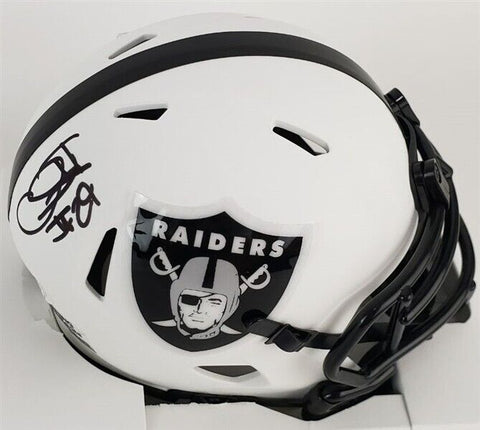 Christopher Smith Signed Vegas Raiders Mini Helmet (JSA COA) Ex-Georgia Bull Dog