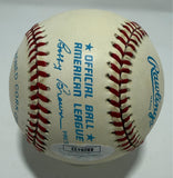 BOB FELLER Signed Official AL Baseball AUTO - JSA