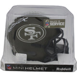 Ricky Pearsall Autographed San Francisco 49ers 22 Salute Mini Helmet BAS 47997