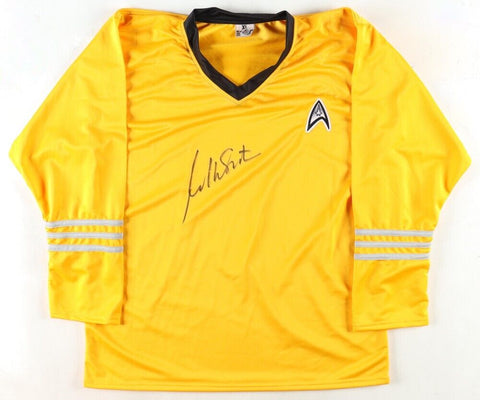 William Shatner Signed Star Trek Prop Uniform Shirt (PSA) Captain James T Kirk