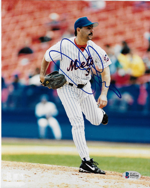 John Franco Autographed New York Mets 8x10 Photo Beckett Authenticated #2