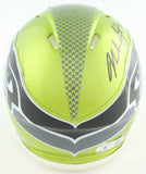 Noah Fant Signed Seattle Seahawks Flash Alternate Speed Mini Helmet (Beckett)