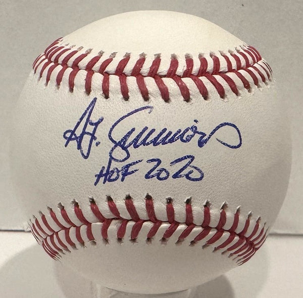 TED SIMMONS - Brewers - Signed Official MLB Baseball AUTO w/ "Simba" - BAS