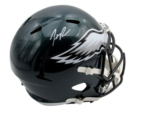HAASON REDDICK Autographed Full Size Speed Replica Helmet Eagles JSA 176709