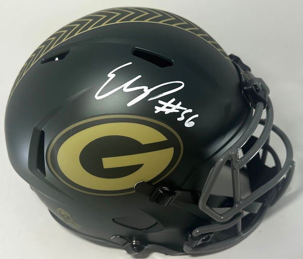 Packers EDGERRIN COOPER Signed Full Size Replica 25 SALUTE Speed Helmet AUTO BAS