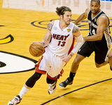 Mike Miller Signed Heat Nike Authentic Jersey JSA/ Miami 2xNBA Champ 2012 & 2013