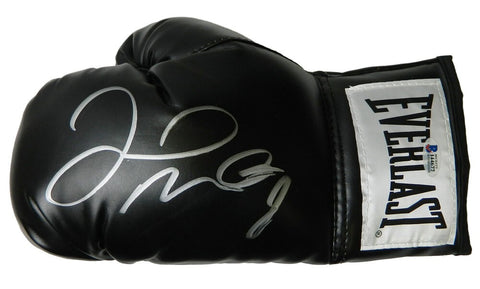 FLOYD MAYWEATHER JR Signed Everlast Black Boxing Glove - Beckett BAS
