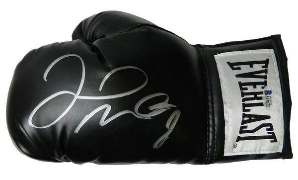 FLOYD MAYWEATHER JR Signed Everlast Black Boxing Glove - Beckett BAS