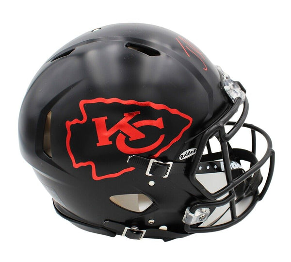 chiefs football helmet Jamaal Charles Signed Kansas City Chiefs Speed Authentic Custom Black – Super Sports Center