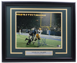 Sterling Sharpe Signed Framed 11x14 Green Bay Packers Photo BAS