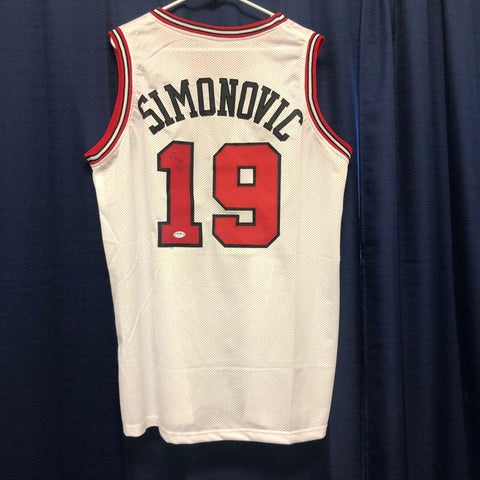 Marko Simonovic signed jersey PSA/DNA Autographed Chicago Bulls
