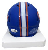 D. J. Lagway Signed/Auto Blue Matte Mini Football Helmet Florida JSA 197054