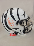 CHASE BROWN "WHO DEY" SIGNED CINCINNATI BENGALS F/S ALT SPEEDFLEX HELMET BECKETT