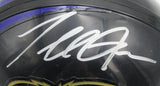 Terrell Suggs Autographed Mini Ravens Speed Football Helmet Beckett
