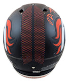 Broncos Shannon Sharpe Signed Full Size Speed Proline Helmet W/ Case BAS Witness