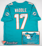 Jaylen Waddle Signed Miami Dolphins Nike NFL Replica Game Jersey (Fanatics) W.R.