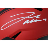 Josh Allen Autographed Buffalo Bills F/S Rave Helmet Beckett Witness 49968