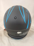 CHUBA HUBBARD SIGNED CAROLINA PANTHERS FS ECLIPSE SPEED AUTHENTIC HELMET BAS QR