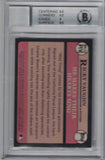 Charlie Sheen Signed Major League 2014 Topps Archives BGS 9 BAS 10 Slab 26030