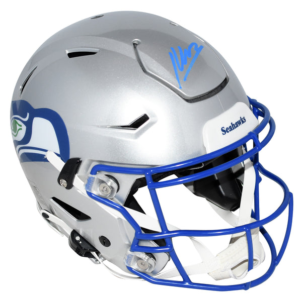 KENNETH WALKER III SIGNED SEATTLE SEAHAWKS THROWBACK AUTHENTIC SPEEDFLEX HELMET