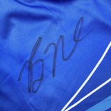 Autographed/Signed Bo Nickal Blue UFC MMA Trunks Shorts Beckett BAS COA