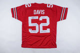 Wyatt Davis Signed Ohio State Buckeyes Jersey (Playball Ink) NY Giants Off. Line