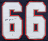 Will Campbell Signed New England Patriots Jersey (Beckett) 2025 #4 Overall Pick