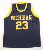 Yaxel Lendeborg Signed Michigan Wolverines Jersey (JSA COA)