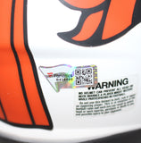 Russell Wilson Autographed Denver Broncos Lunar Mini Helmet FAN 36560