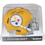 Pat Freiermuth Autographed Pittsburgh Steelers Mini Helmet 25 ALT Beckett 53145