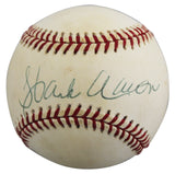 Braves Hank Aaron Authentic Signed Leonard Coleman ONL Baseball BAS #AE64045