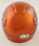 BAKER MAYFIELD SIGNED TAMPA BAY BUCCANEERS FLASH SPEED MINI HELMET BECKETT