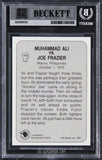 Joe Frazier Authentic Signed 1991 All World #148 Card Autographed BAS Slabbed