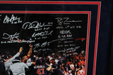 2019 Washington Nationals WS Team Autographed Photo Framed Fanatics COA