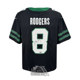Aaron Rodgers Autographed New York Black Nike Football Jersey - Fanatics
