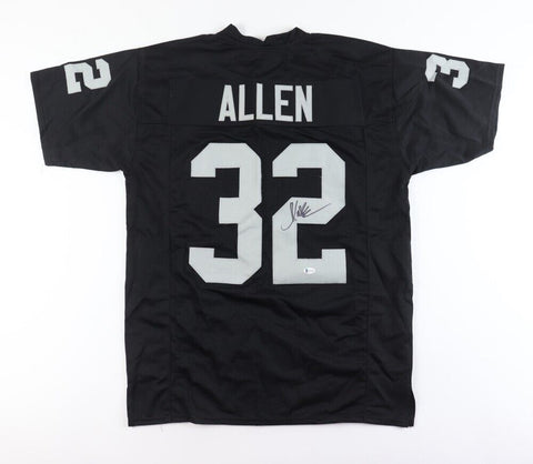 Marcus Allen Signed Oakland Raiders Jersey (Beckett) SB XVIII MVP Running Back