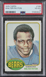 Bears Walter Payton 1976 Topps #148 Rookie Card Graded VG-EX-4 PSA Slabbed