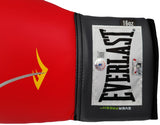 Mike Tyson Signed Red Everlast Everfresh Glove Left Hand In Silver Beckett