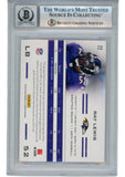 Ray Lewis Autographed 2011 Panini Certified #22 Trading Card Beckett 53036