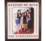 Bruce Jenner Signed Framed 16x20 Keeping up with the Kardashians Photo