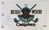 Chevy Chase (Ty Webb) Signed Bushwood C. C. Caddyshack Golf Pin Flag (Becket)