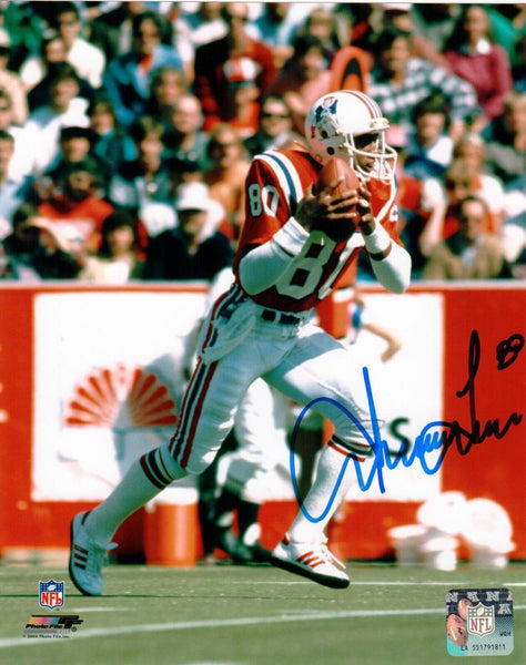 Irving Fryar New England Patriots Signed 8x10 Photo Catch Patriots Alumni COA