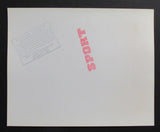 John Cappelletti HOF October 30, 1978 B/W 8x10 Press Photo Los Angeles Rams