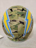 LADD MCCONKEY SIGNED LA CHARGERS F/S CAMO SPEED REPLICA HELMET BECKETT